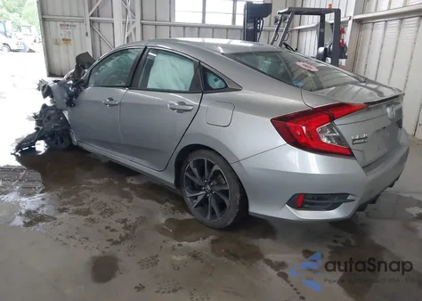 2020 Honda Civic Sport z USA, uszkodzony, nr VIN 2HGFC2F81LH541828